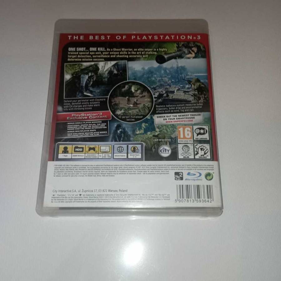 Sniper: Ghost Warrior (Special Edition) [PS3]  **CIB**